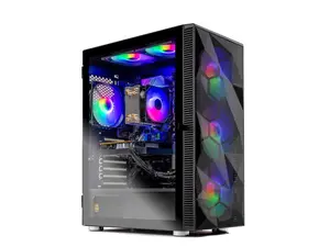 Skytech Gaming Storm Gaming PC, AMD Ryzen 7 5700 3.7GHz, AMD Radeon RX 9060 8GB GDDR6, 1TB NVMe SSD, 16GB DDR4 RAM 3200, 650W GOLD PSU, Wi-Fi, Win 11, Desktop