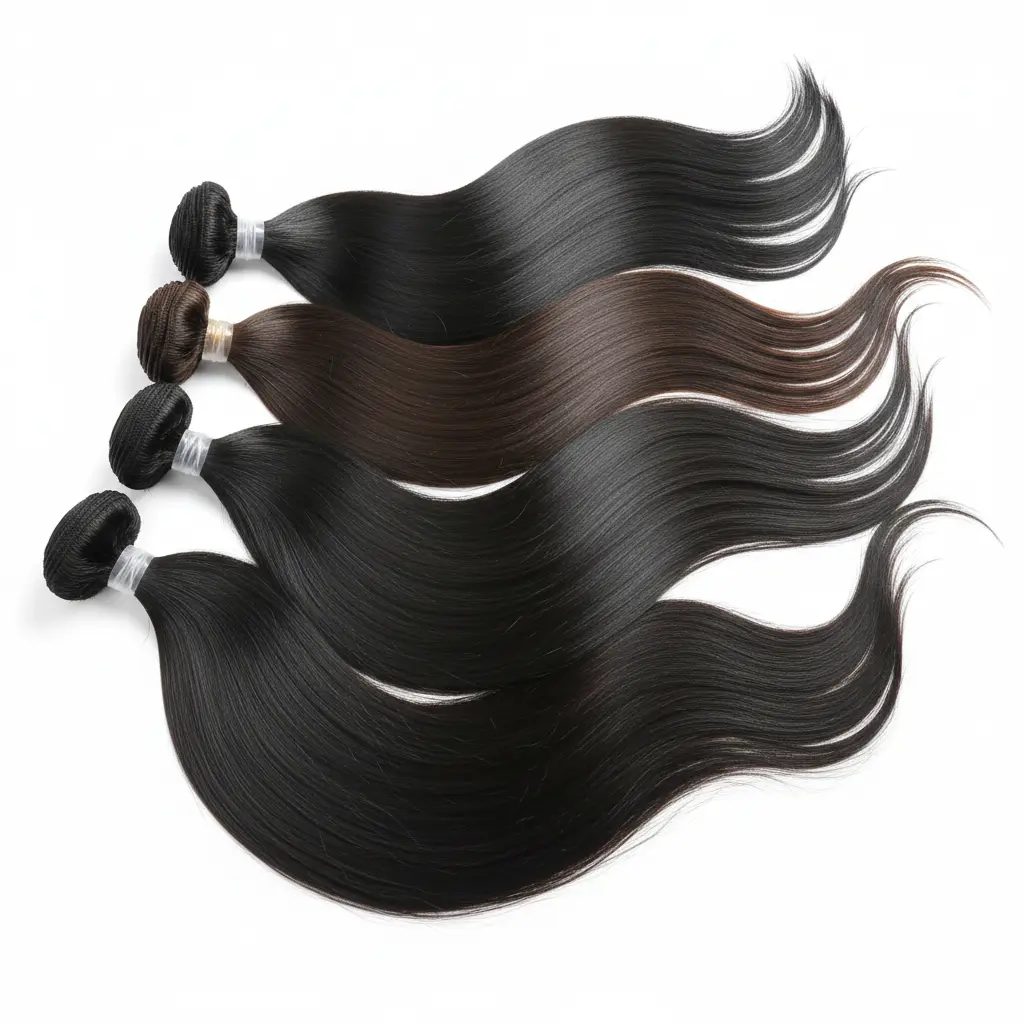 Human Hair Bundles (Straight)