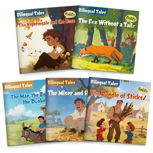 Bilingual Classic Tales in English & Spanish – Educational Reading for Children