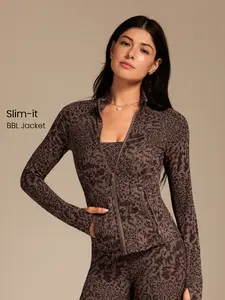 GLOWMODE Brown Leopard Collection Buy Separately with Jacket/ Tank Top/ Leggings/ Accessories