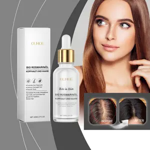 OUHOE rosemary hair care essential oil: deeply nourish, soften hair, gently care, help strengthen hair roots (containing rosemary essence to promote hair growth) Blend Nourishing Comfort Haircare Restore Turmeric