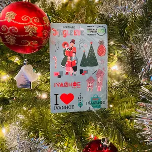 Ivanhoe Village Jingle Eve - Sticker Pack - $5.00