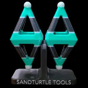 SandTurtle Tools Pro Riser Set – 2.5" Workpiece Elevation Stands