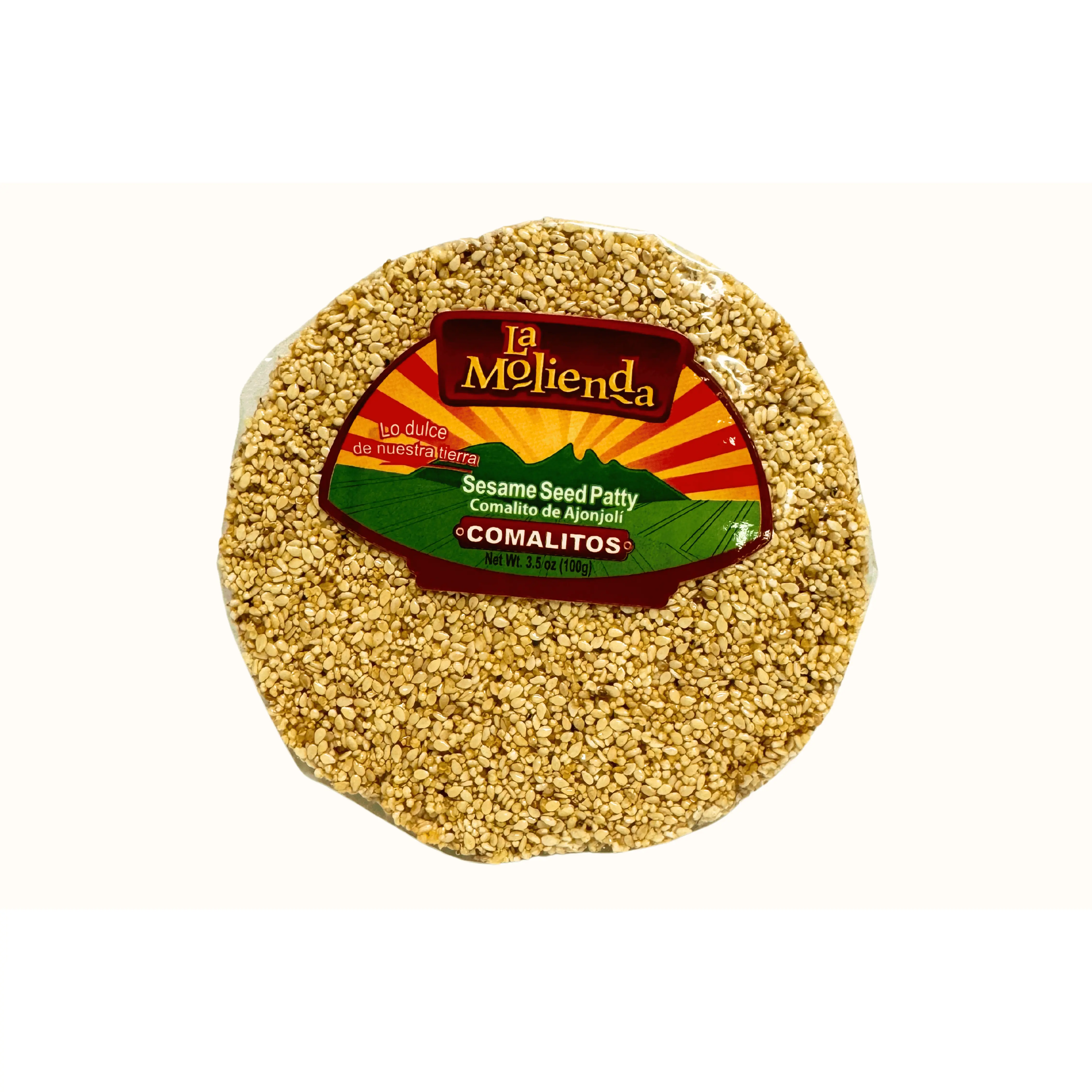 La Molienda Sesame Seed Patty Treat 3.5oz Comalitos Snack from Mexico