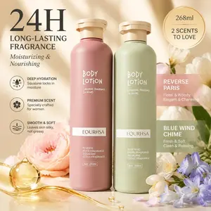 EOURHSA 24-Hour Long Lasting Fragrance Body Lotion – Natural Floral Scent Moisturizing Cream for Soft Skin, Daily Hydration & Smooth Touch – 268ml