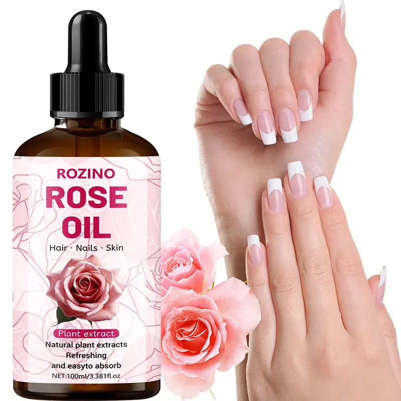 ROZINO Rose Oil - Gentle Nourishment with Rose Plant Extracts for