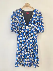 Staud | Black & Blue Daisy Cocktail (Vintage)