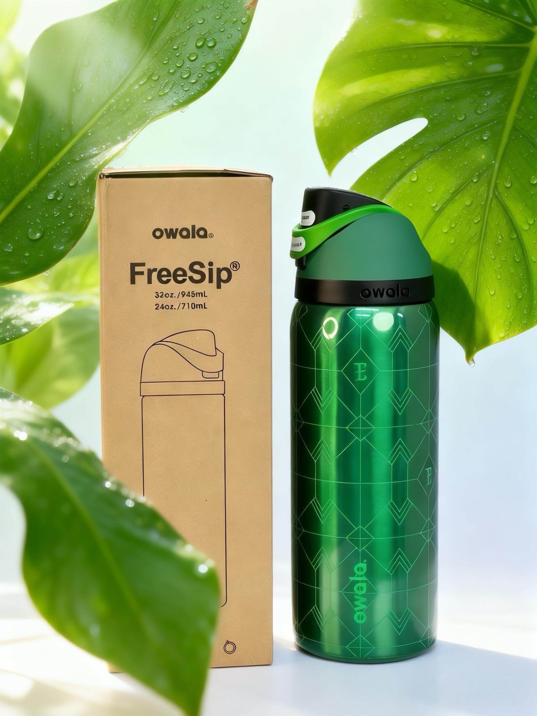 Owala 32oz Outdoor Portable Handheld Cup with Straw Insulated Cup Thermal Cup with Snap Lid Portable Sports Cup Coffee Cup