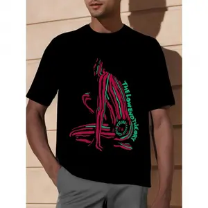 A Tribe Called Quest The Low End Theory Men's Graphic T-Shirt - 100% Cotton 180gsm Hip Hop Tee with Vibrant Cartoon Artwork, Regular Fit Short Sleeve Casual Rap Music Fan Apparel for All Seasons, Rapper T Shirt, Allseasons Clothing, Hiphop Style Shirt