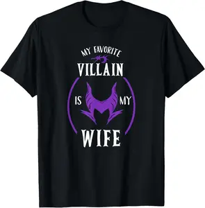 My Favorite Villain Is My Wife the Best Gift for Husband T-Shirt
