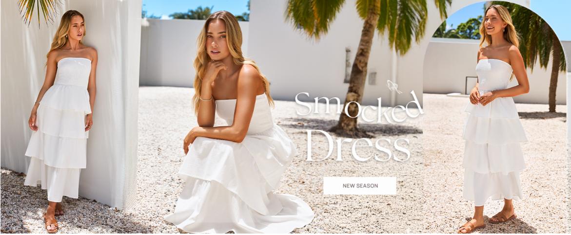 ZESICA Women‘s Summer Boho Strapless Maxi Dress 2025 Casual Sleeveless Off Shoulder Smocked Tiered Beach Long Sundress