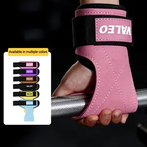 Men's Fitness Palm Protection Gloves, Pull-Up Push-Up Ultra-Fine Wrist Support, Hard Pull Assist Band, Gym Workout Accessories