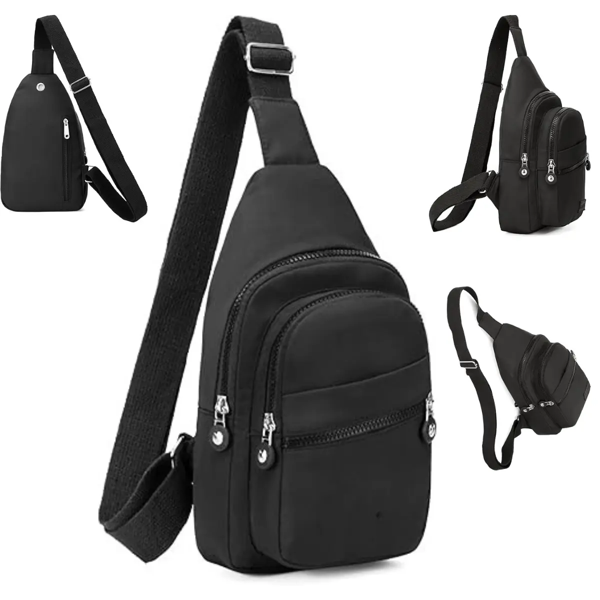 Small Sling Backpack, Crossbody Chest Bag, Lightweight Daypack, Fanny Pack Purse for Travel, Hiking, Outdoors & Everyday Use, outdoor sling purse, casual crossbody backpack