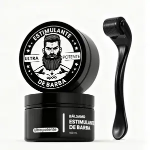 Apolo Ultra Potente Minoxidil Beard Growth Cream - Men's Special Thickening Blend, Super-Strong Beard Stimulant Cream, Target Severe Alopecia Beard, Fast Follicle Wake-Up & Repair Sparse Areas, Gets Perfect Beard