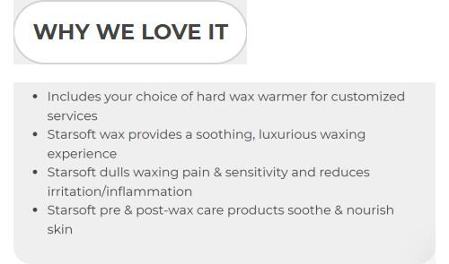 Starsoft Microbeads Hard Wax Kit