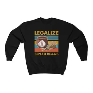 Dragonball Anime Sweatshirt, Senzu Beans DBZ Sweater, Senzu Bean Manga Sweater, Vintage 80s 90s Japanese Anime Unisex