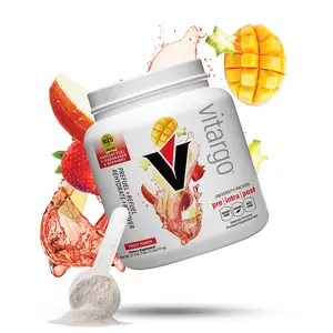 Vitargo Carbohydrate Powder 1.7 lbs Fruit Punch 20 Scoops Fastest Muscle Fuel Carb Load to Maximize Glycogen Stores in the Muscle and Spare Muscle Protein