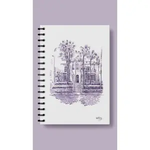 Scenes of Tel Aviv Spiral Bound Journal | Vitsky