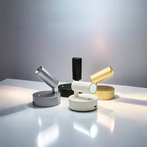 Smart LED Magnetic Wall Lamp, USB Rechargeable, Touch Control, Adjustable Light, Ideal for Bedroom, Dining Room, Party Decor, Led Mood Light