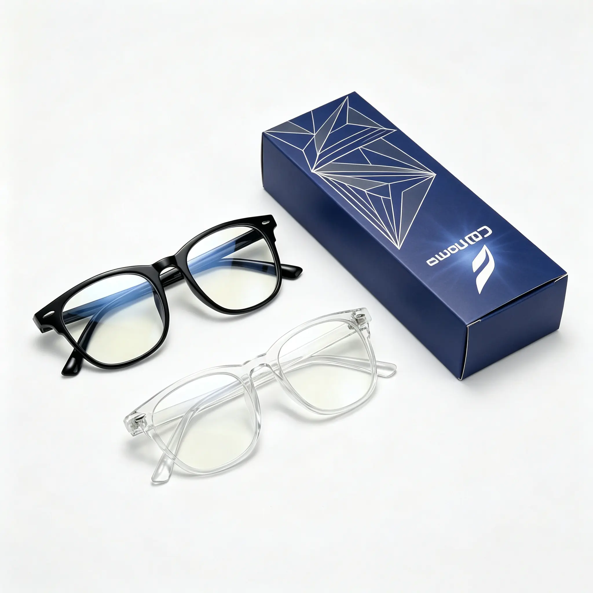 Magnetic Lens Blue Light Blocker Glasses for Men - Lightweight, UV Resistant, UV400 Protection, Screen Fatigue Ease, Fashion Eyeglass Accessories, Birthday Gift (1/2 Pack), Lightweight Glasses, Uv Resistant Glasses