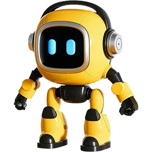 Artificial Intelligence Robot - Smart Interactive Educational Toy for Children and Adults, Voice-Controlled Learning Robot with Lights and Sounds, Smart Conversation Companion for Boys and Girls' Birthdays and Holiday Parties