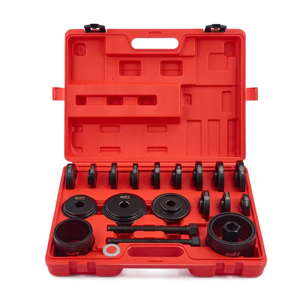 【DealsForYouDays】Orion Motor Tech 24pc Wheel Bearing Press Kit, Front Wheel Drive Bearing Removal & Installation Tool Set, Bearing Puller Installer Remover with Sliding Screws & Bushings for Cars & Light Trucks-Steering Automotive