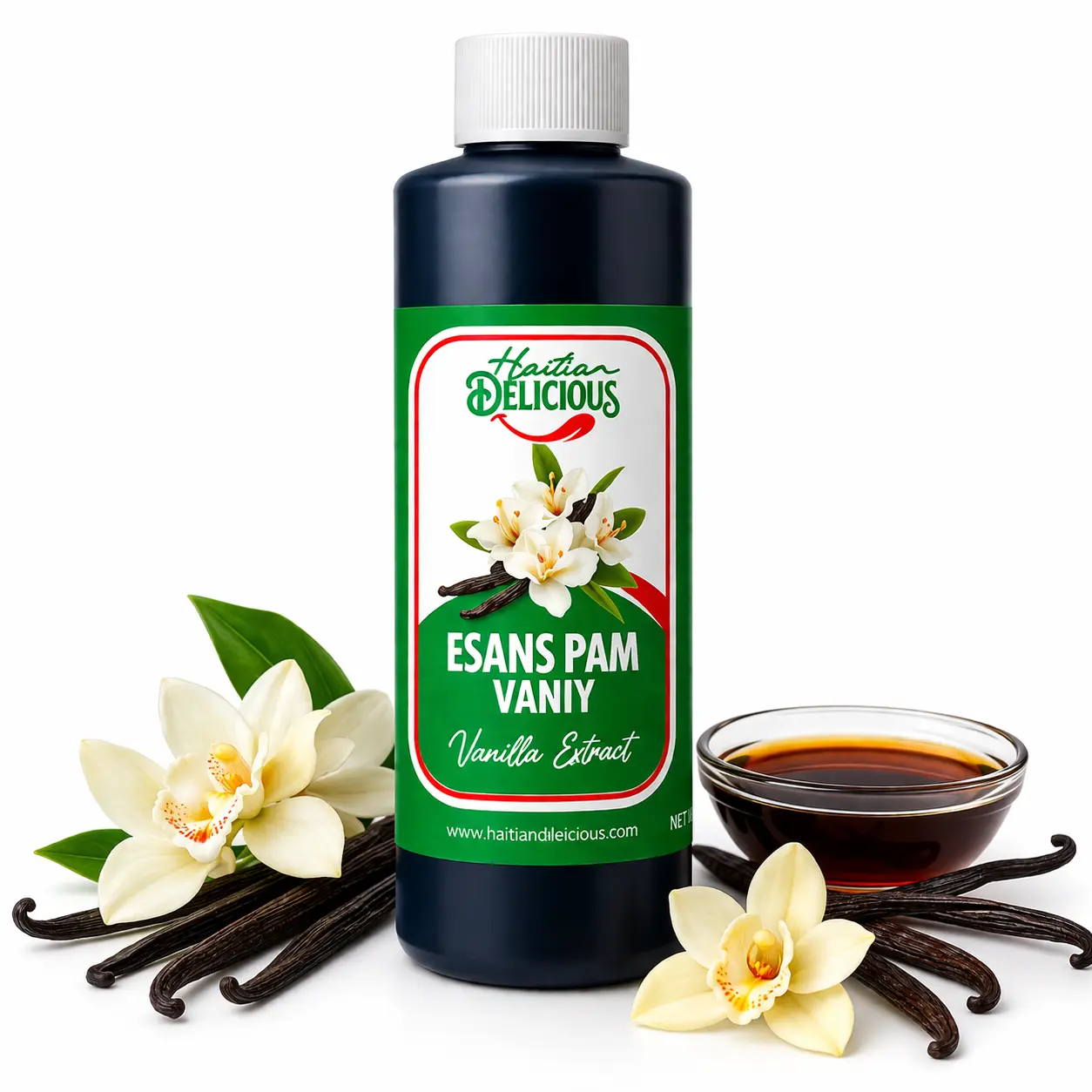 Esans Vaniy – Haitian Vanilla Flavor Essence Esans Vaniy – Haitian Vanilla Flavor Essence