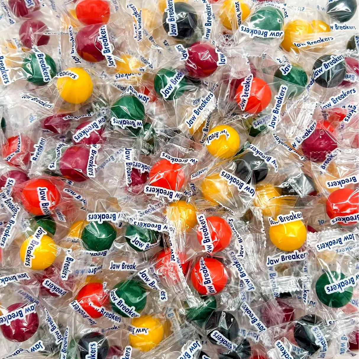 Jawbreakers Hard Candy | 1 Pound Bag - Approx. 75 Count | Fruit Flavored Assortment Jawbreakers Hard Candy | 1 Pound Bag - Approx. 75 Count | Fruit Flavored Assortment