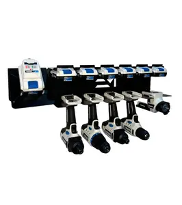 Hart 20v Drill & Locking Battery Charging Station for Efficient Charging of Multiple Drills