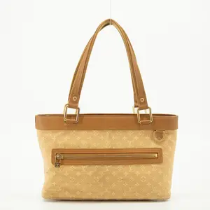 Pre-owned Louis Vuitton Canvas Tote Bags Beige Monogram Mini Lucille PM Tote Bag #2456