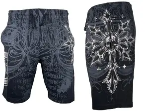 Xtreme Couture By Affliction Men's Sweat-short SPARTAN Black