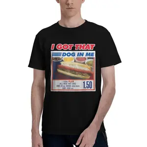 Retro Vintage I Got That Dog in Me Funny Hotdog Men Women T-Shirt