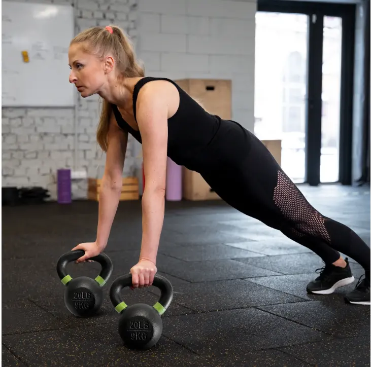 Cast Iron Kettlebell, Single, 20 lbs Cast Iron Kettlebell, Single, 20 lbs
