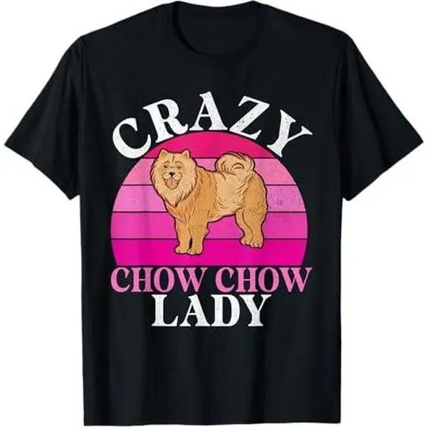 Crazy Chow Chow Lady T-Shirt