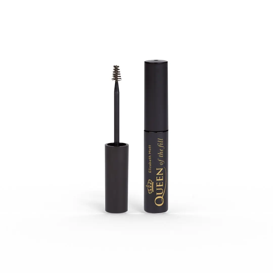Elizabeth Mott Eye Brow Gel - Queen of the Fill - Blonde / Light Medium / Medium Dark / Auburn / Black