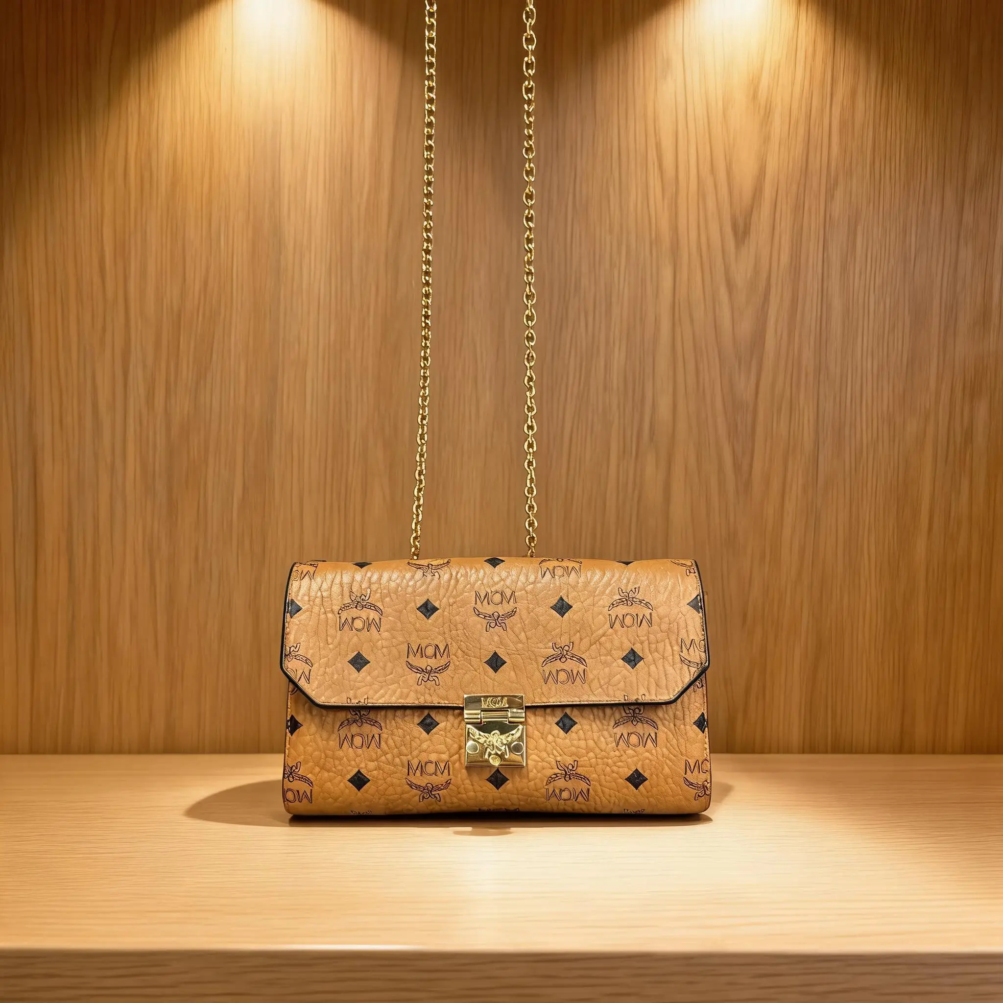 Pre-owned MCM Leather Shoulder Bag C0727158514