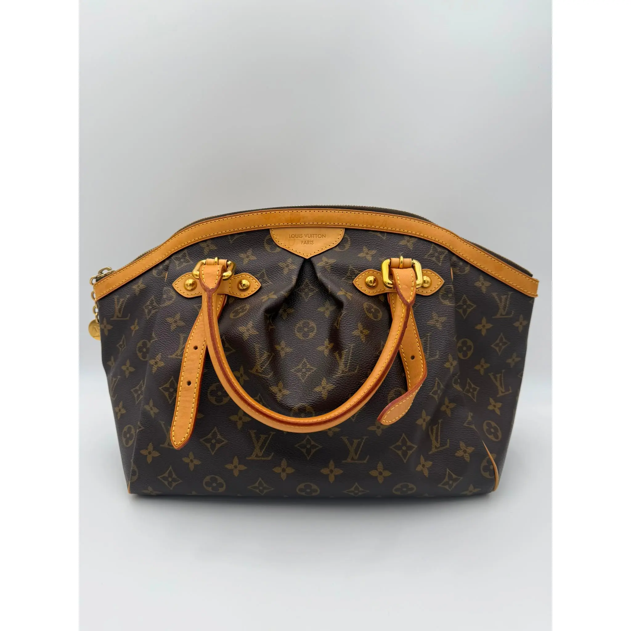 Pre-owned Canvas Shoulder Bags Louis Vuitton Monogram Tivoli GM