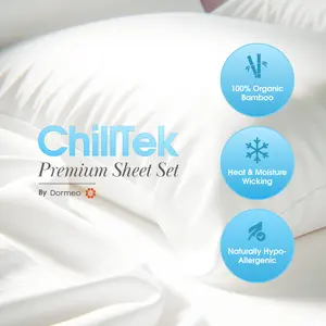 The ChillTek Premium Sheet Set by Dormeo® The ChillTek Premium Sheet Set by Dormeo®