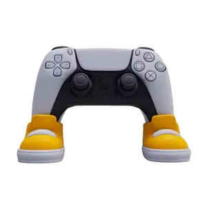 Colorful Shoe-Shaped Game Controller Stand, Multi-Console Gaming Accessories for PS4, PS5, Xbox, Playful Look Desktop Decoration & Ideal Gamer Gift