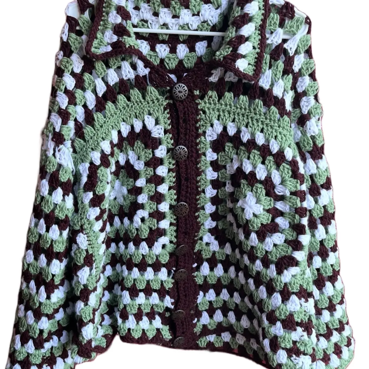Crochet Granny sweater Knitwear Womenswear Lady Comfort