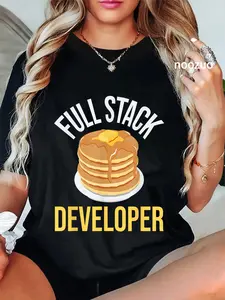 100% Cotton Full Stack Developer - Computer Science Programmer Coding T-Shirt