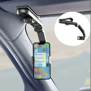 A sunshade mobile phone mounting bracket that can rotate 1080 degrees, universal mobile phone bracket, multi-functional mobile phone bracket, suitable for 7-inch smart phones, supporting calls