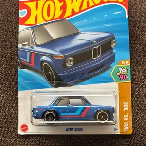 Hot Wheels BMW 2002 Model 5/10 Series 79/90 Collectible Toy Car for Kids Ages 3+