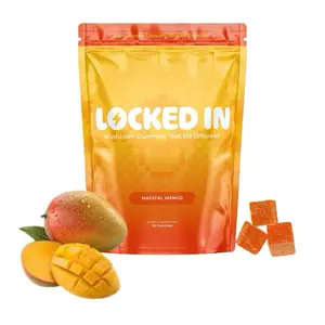 ADHD Brain Fuel Gummies (single bag) Clinical Dose of Lion’s Mane & Cognizin Citicoline for Memory, Clarity, and Mental Focus, Fitness Benefits. Healthcare Dietary Edible, Vitamin Supplement Attention Deficit Hyperactivity Disorder