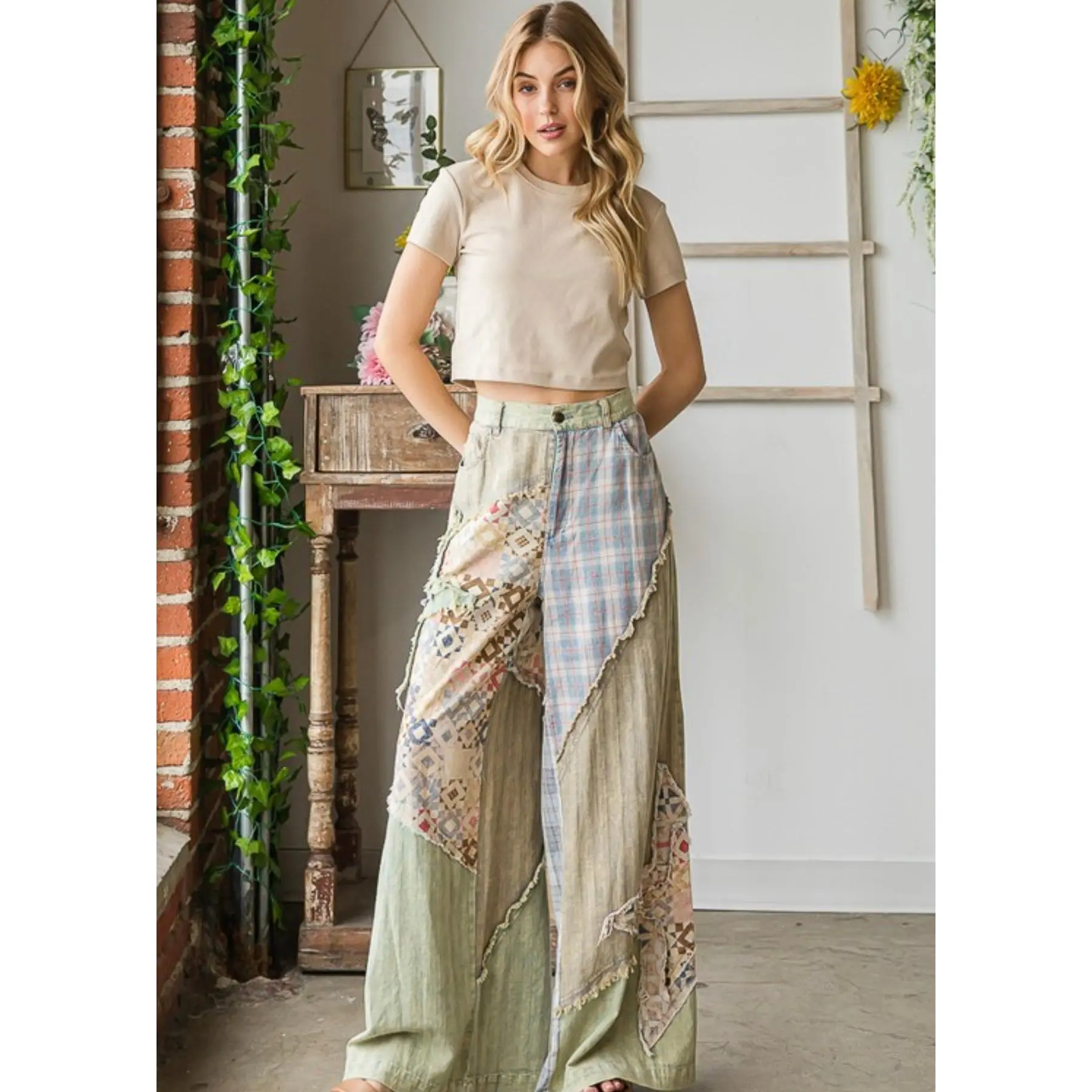 Patchwork Pants Patchwork Pants
