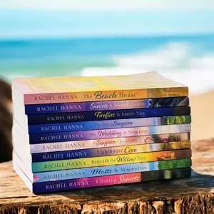 South Carolina Sunsets Books 1-10 Paperback Bundle Romance Novel Series - Set in the Lowcountry - Clean Closed Door - Signed Book