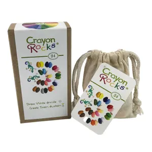 Crayon Rocks 24 Colors in Muslin Bag