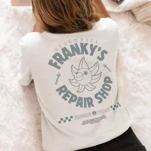 Onepiece Anime Franky T Shirt, Retro Anime Tee, Oversized, Simple T Shirt, AnimeT-shirt, Unisex Tee, gift for anime fan