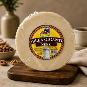 Oblea Gigante Con Nuez Giant Wafer with Nut 7.4 oz Traditional Mexican Snack