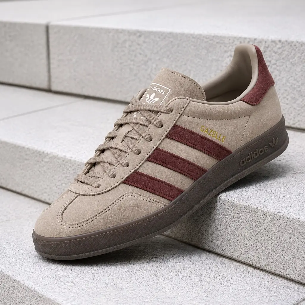 Adidas Gazelle Indoor Fox Brown Women's Fashion Sneaker New